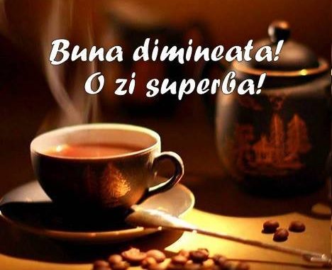 Buna dimineata Buna dimineata